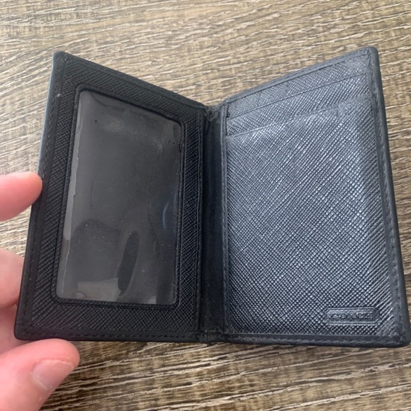 Coach Card Wallet In Signature Canvas - Picture 3 of 4